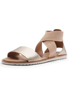 Sorel Ella Sandal Worm Gold